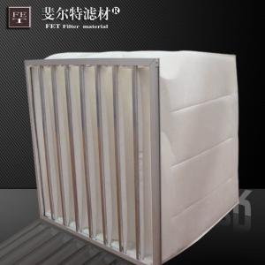 合成纖維中效袋式過(guò)濾器 F5F6F7白色中效過(guò)濾袋