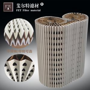 干式油漆過(guò)濾紙 VW型風(fēng)琴濾紙 噴漆房漆霧過(guò)濾紙